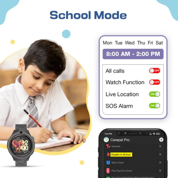 Secura 4G Kids Smartwatch Round - Image 5