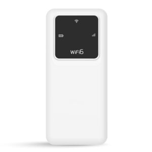 Portable WiFi Hotspot Device White 10000 MAH