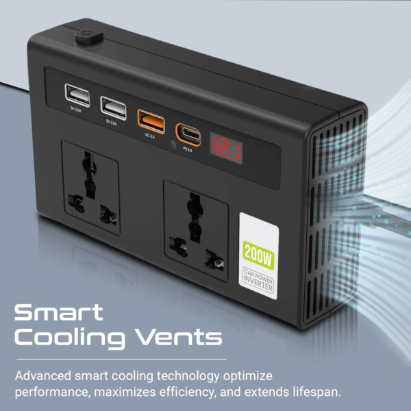 Car Inverter Black - Image 5