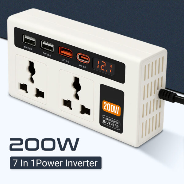 Car Inverter White - Image 5