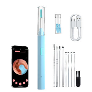 Ear Wax Removal Tool Kit with HD Camera | Blue