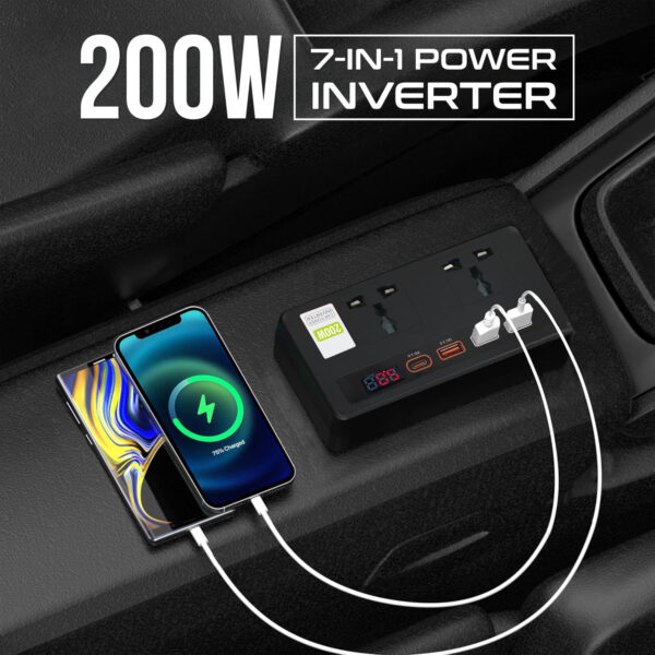 Car Inverter Black - Image 4