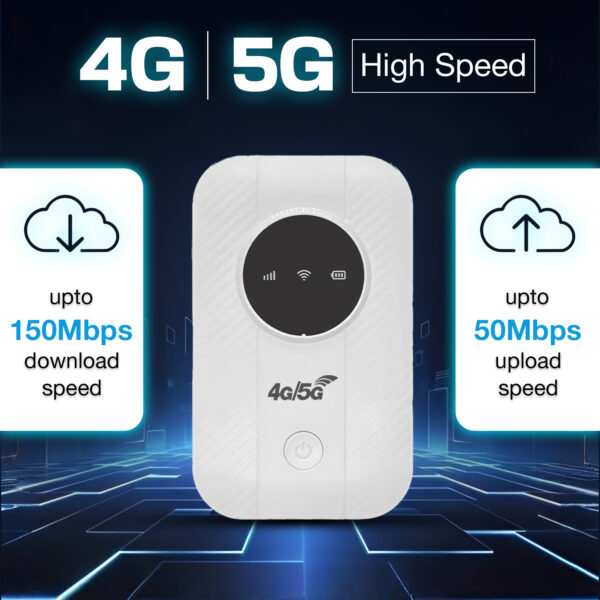 Portable WiFi Hotspot Device White - Image 4