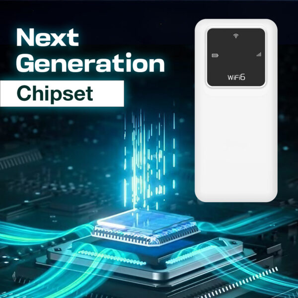 Portable WiFi Hotspot Device White 10000 MAH - Image 3